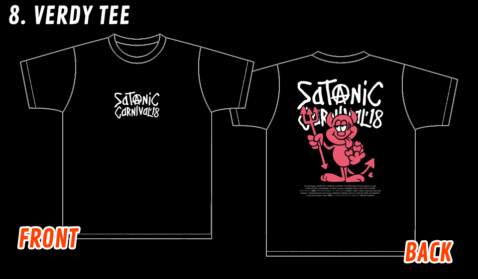 GOODS | SATANIC CARNIVAL'18(サタニックカーニバル'18) 幕張メッセ