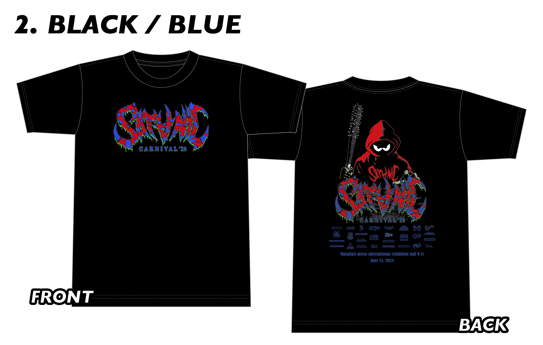 2. BLACK / BLUE