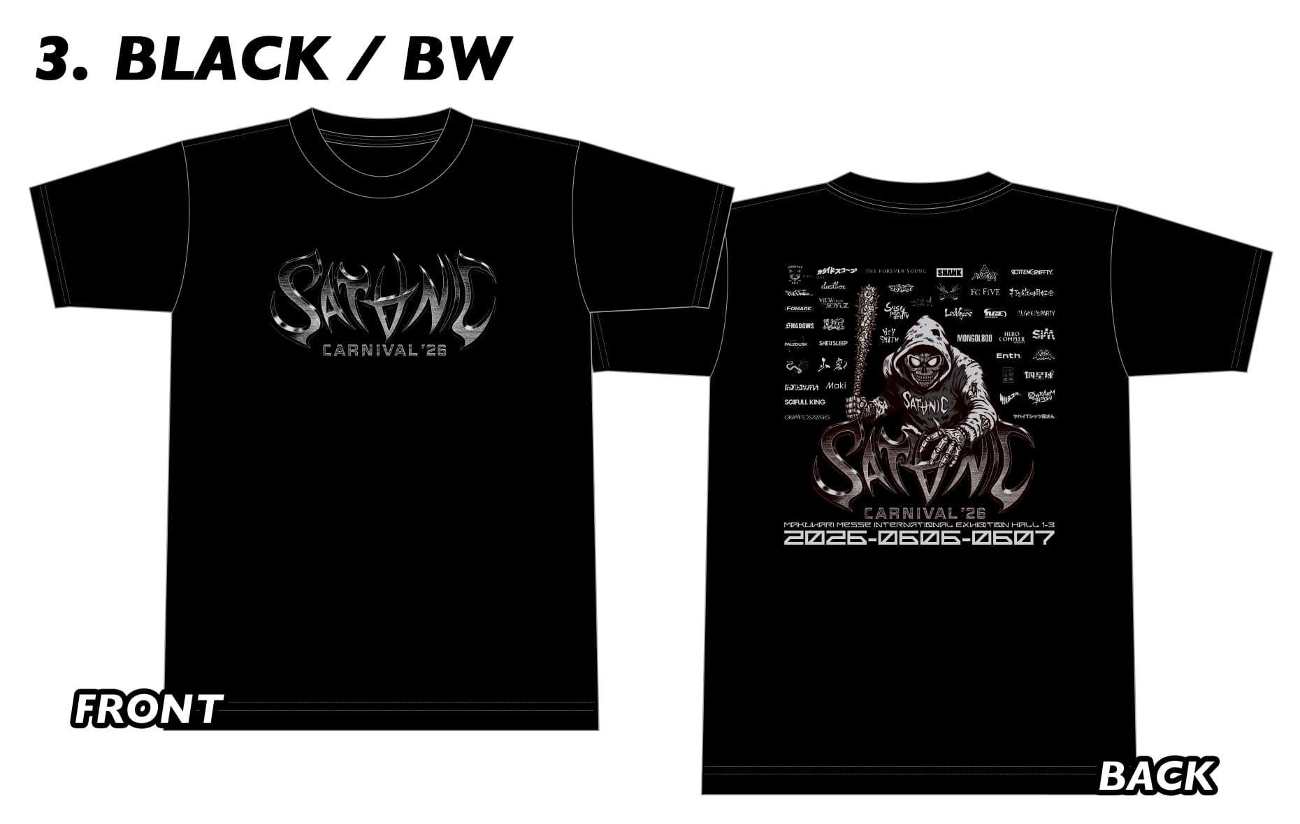 3. BLACK / BW
