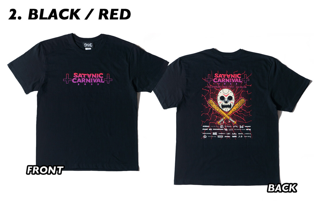 BLACK / RED
